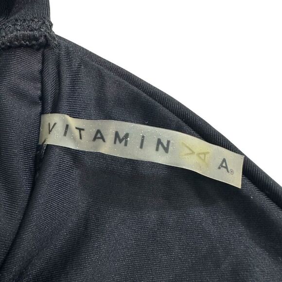 Vitamin A Black Neutra Bralette Bikini Top, - Picture 7 of 9